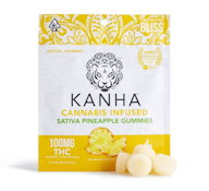 KANHA: PINEAPPLE SATIVA 100MG 10 PACK