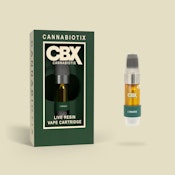 CBX: L'ORANGE LIVE RESIN CARTRIDGE SATIVA .5G