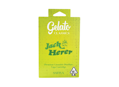 GELATO: JACK HERER CLASSIC CARTRIDGE SATIVA 1G