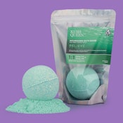 KUSH QUEEN: RELIEVE 1:1 CBD/THC BATH BOMB INDICA 50MG