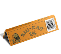 ZIG ZAG: CLASSIC ORANGE 1 1/4" FRENCH CIGARETTE PAPERS