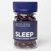 HUXLEYS: SLEEP CAPSULES INDICA 1000MG 50 PACK