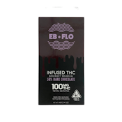 100MG DARK CHOCOLATE BY EB+FLO