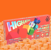 HIGHATUS: L'ORANGE GUMMY SATIVA 100MG 10 PACK