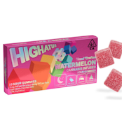 HIGHATUS: WATERMELON GUMMY INDICA 100MG 10 PACK