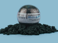 KUSH QUEEN: RELAX 1:1 CBD/THC BATH BOMB INDICA 50MG