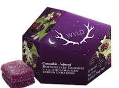 WYLD: BOYSENBERRY 1:1:1 THC/CBN/ CBD 100MG 10 PACK