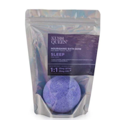 KUSH QUEEN: SLEEP 1:1 CBD/THC BATH BOMB INDICA 50MG